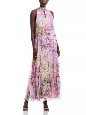 Johnny Was Riona Halter Maxi Dress